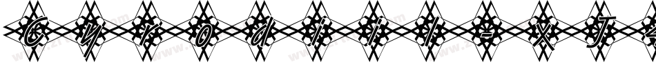 Cyrodiil-xJ48字体转换