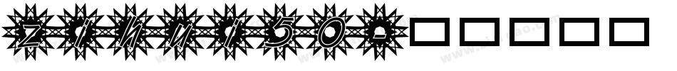 zihui50字体转换