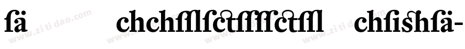 DTLHaarlemmerSansD字体转换