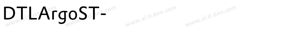 DTLArgoST字体转换