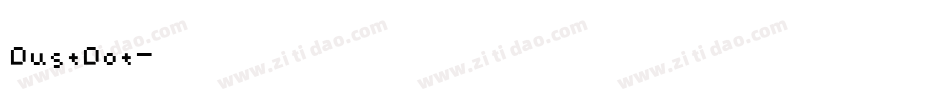 DustDot字体转换
