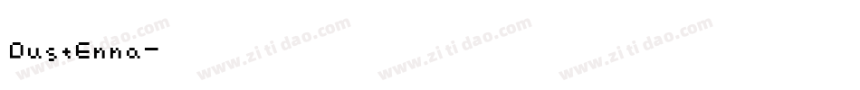 DustEnna字体转换