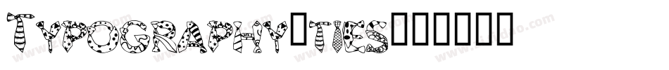 Typography-ties字体转换