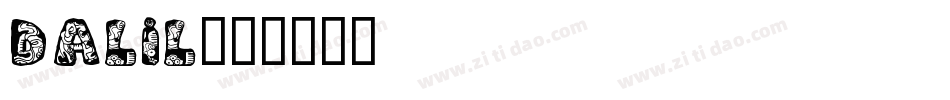 DALIL字体转换