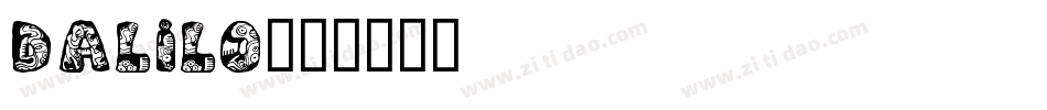 DALILO字体转换