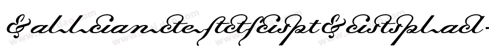 DallianceScriptDisplay字体转换