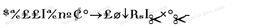DallianceFlourishes字体转换
