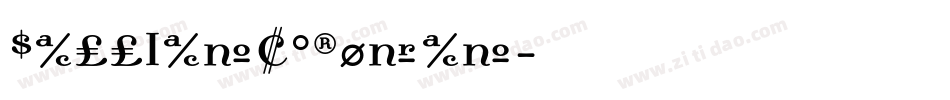 DallianceRoman字体转换