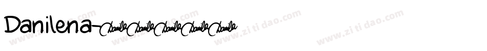 Danilena字体转换