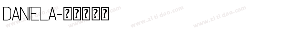 DANIELA字体转换