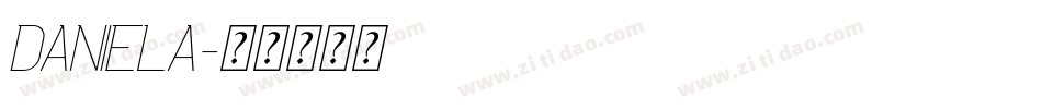 DANIELA字体转换
