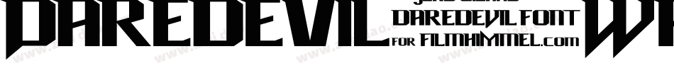 Daredevil-WpMz字体转换