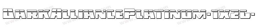 DarkAlliancePlatinum-1xzg字体转换