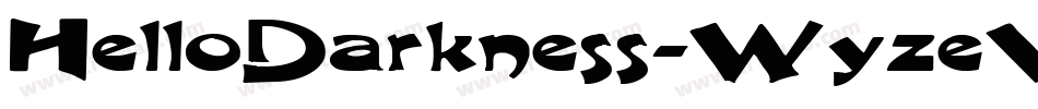 HelloDarkness-WyzeV字体转换