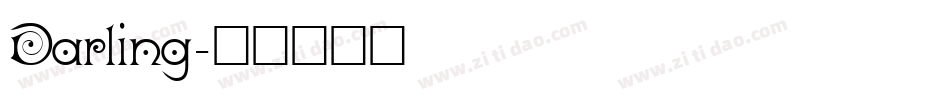 Darling字体转换