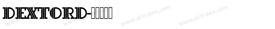 DextorD字体转换