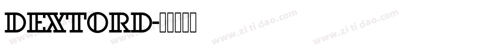 DextorD字体转换