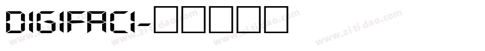 DIGIFACI字体转换