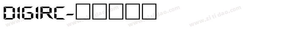 Digirc字体转换