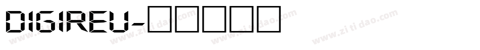 Digireu字体转换
