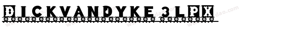 Dickvandyke-3lPX字体转换