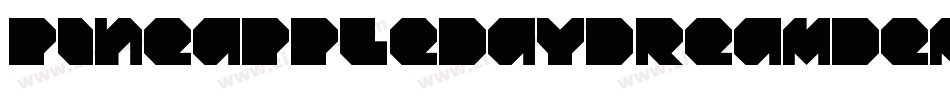 PineappleDaydreamDemoRegular-yoBZ字体转换