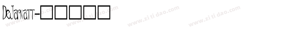 DeJarnatt字体转换