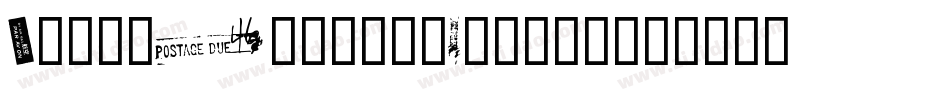 Dead-Letter-Office字体转换