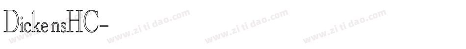 DickensHC字体转换
