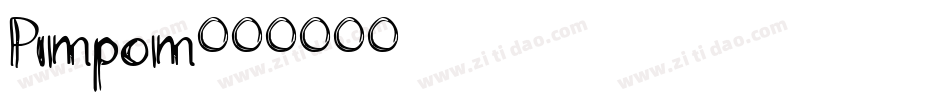 Pimpom字体转换
