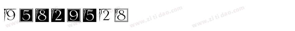 SerlioLH字体转换