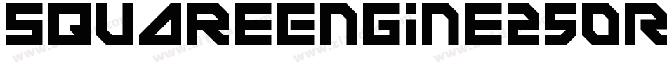 SquareEngine250ReflexBold-oD4字体转换