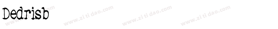 Dedris-b转换器字体转换