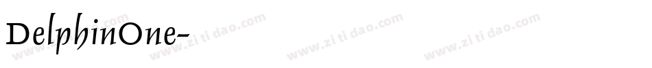 DelphinOne字体转换