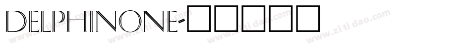 DelphinOne字体转换