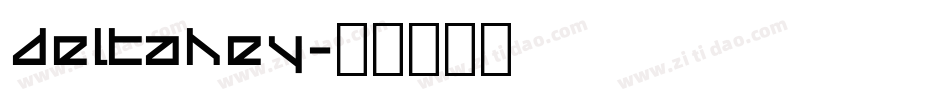 DELTAHEY字体转换