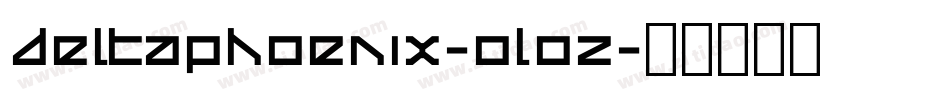 DeltaPhoenix-oLoz字体转换