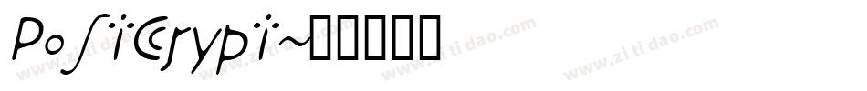 PostCrypt字体转换