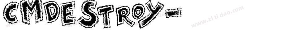 CMDestroy字体转换