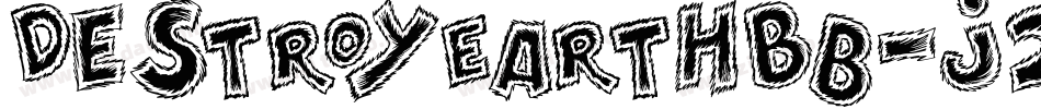 DestroyEarthBb-J2Z7字体转换