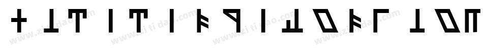 OldeDethekItalic-J44K字体转换