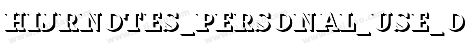 Hijrnotes_PERSONAL_USE_ONLY字体转换 Hijrnotes_PERSONAL_USE_ONLY字体转换