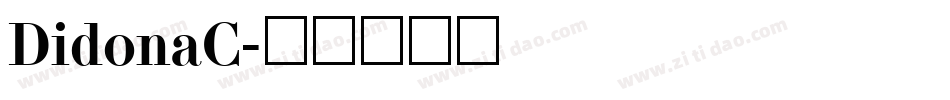 DidonaC字体转换