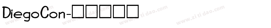 DiegoCon字体转换