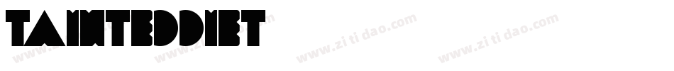 TaintedDiet字体转换