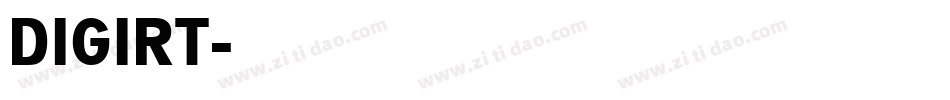 DIGIRT字体转换