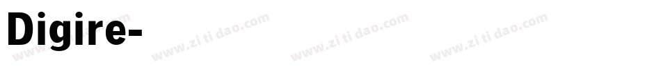 Digire字体转换