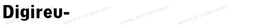 Digireu字体转换