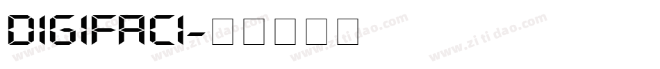 DIGIFACI字体转换