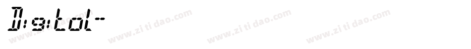 Digitol字体转换